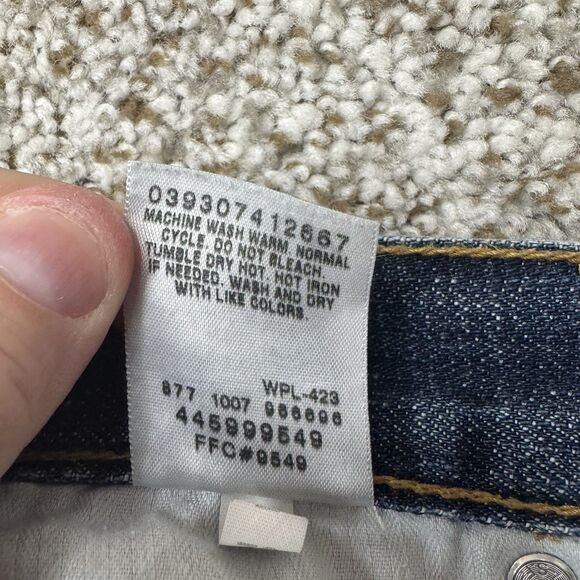 Vintage 90’s Levis SilverTab Jeans Men’s 40X32 Blue Denim Y2K Wide Leg Baggy VTG - Picture 10 of 14